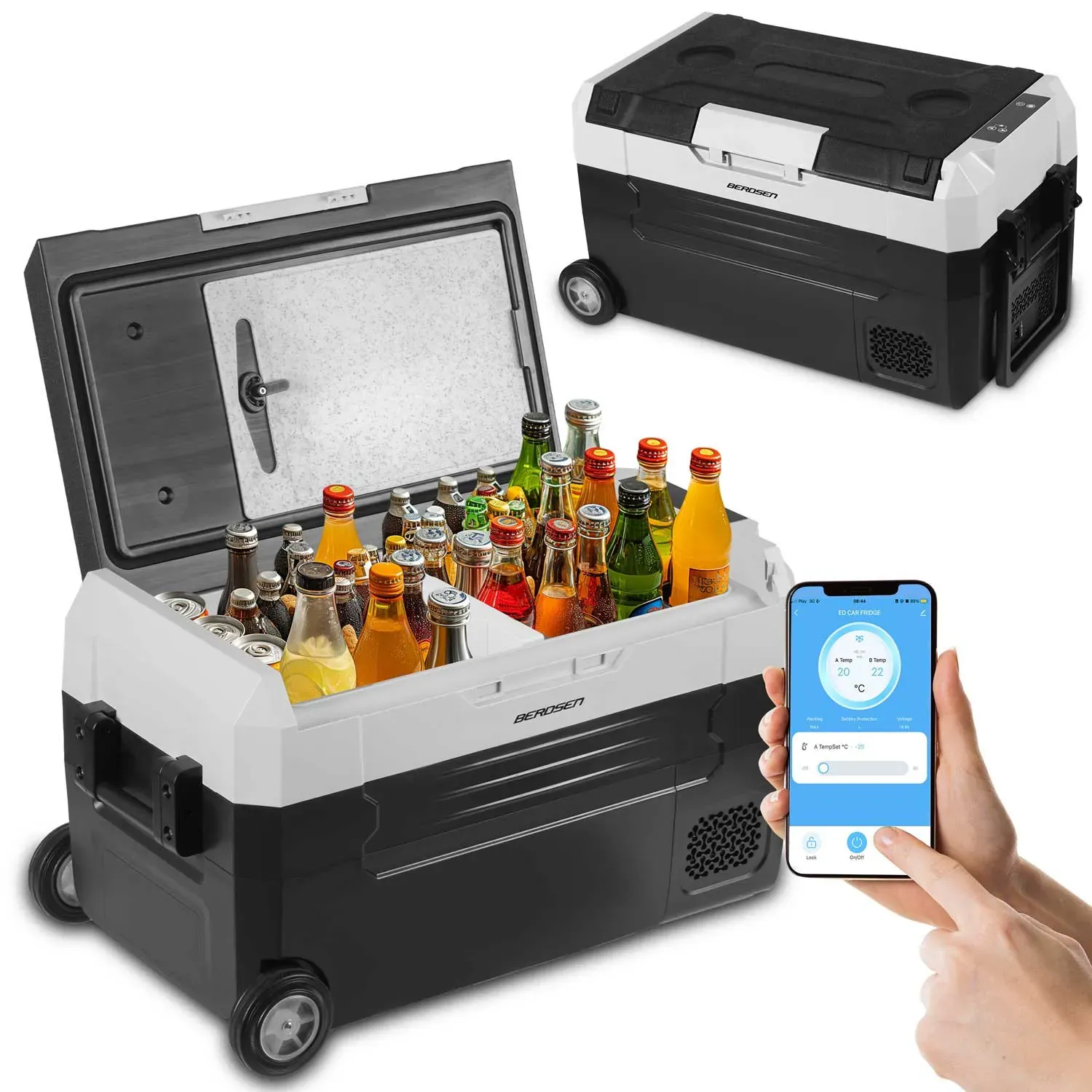 Icemax 400 Berdsen kompresorski putni hladnjak od 32 litre - crni - Pribislavec