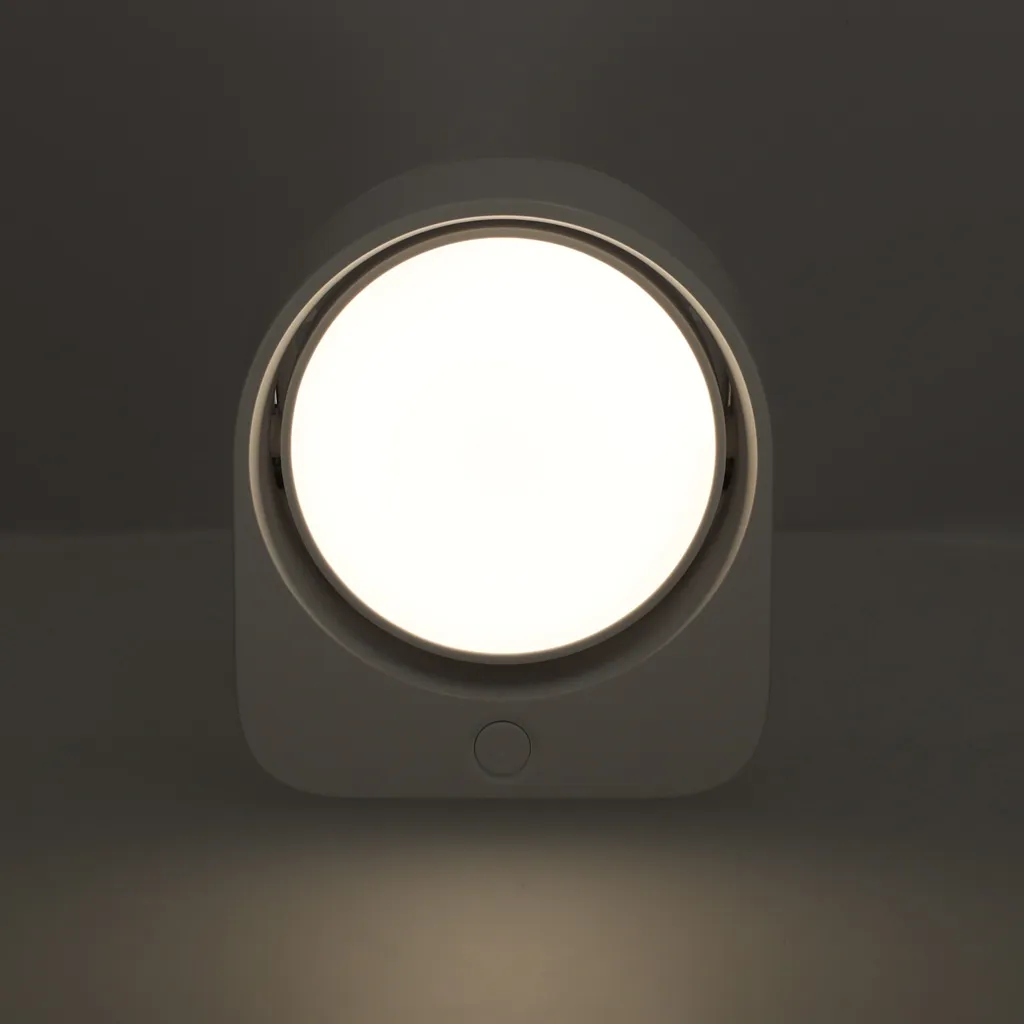 noćna lampa s kopčom - bijela - slika 10