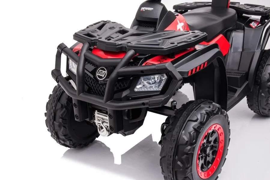 quad na akumulator, crveni 24v - slika 3