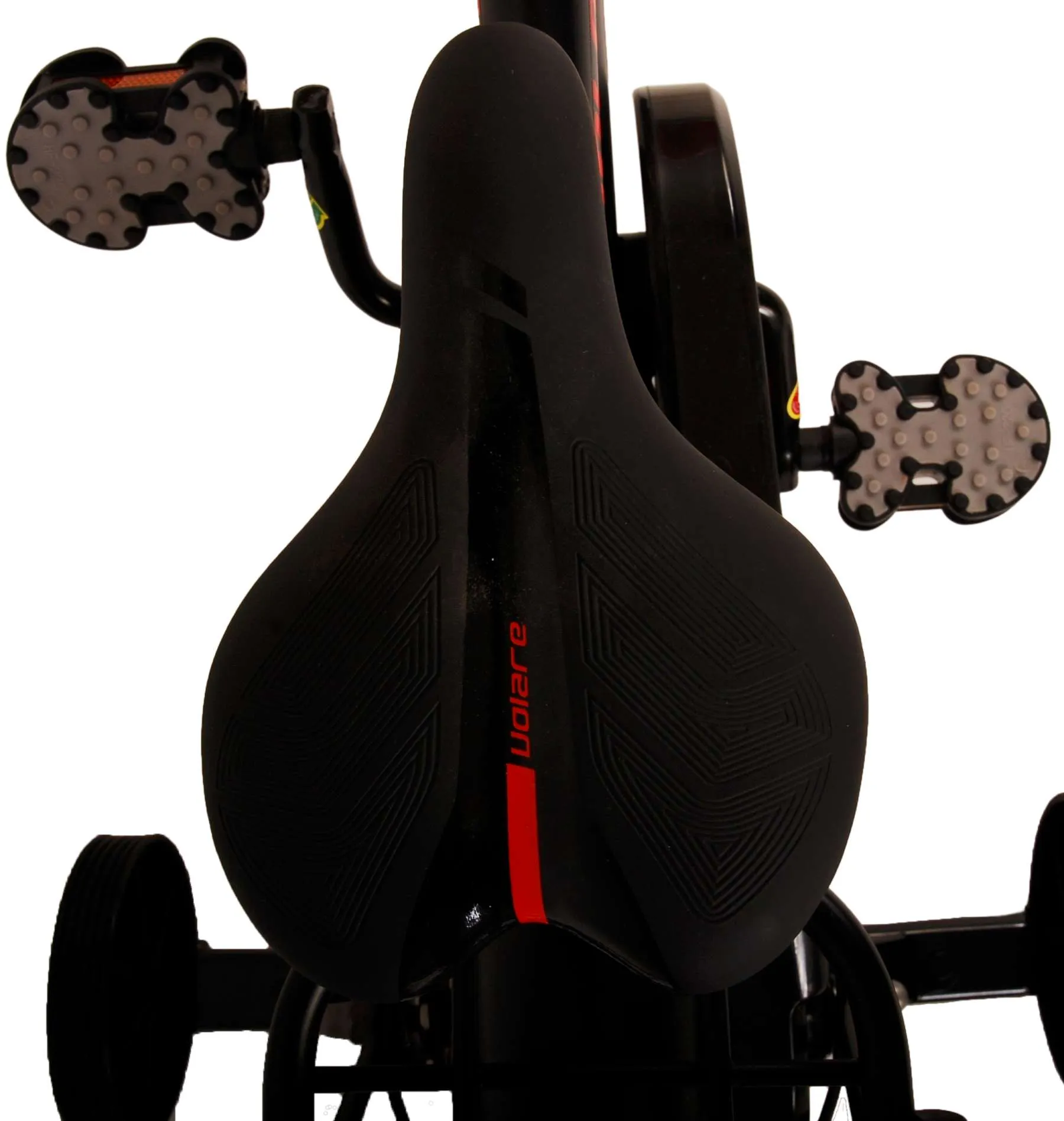 volare dječji bicikl thombike 12" crno-crveni - slika 10