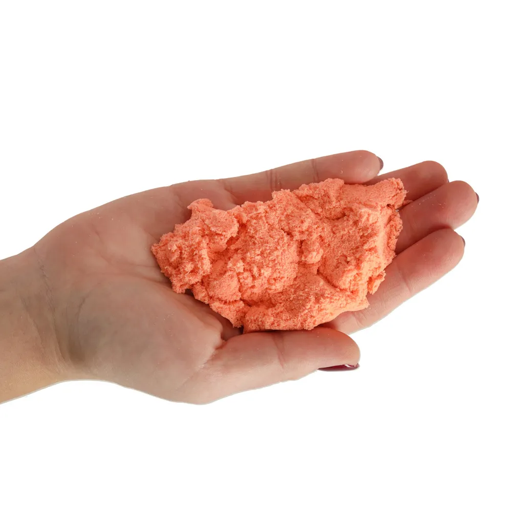 kinetički pijesak 1kg u narančastoj vreći - slika 7