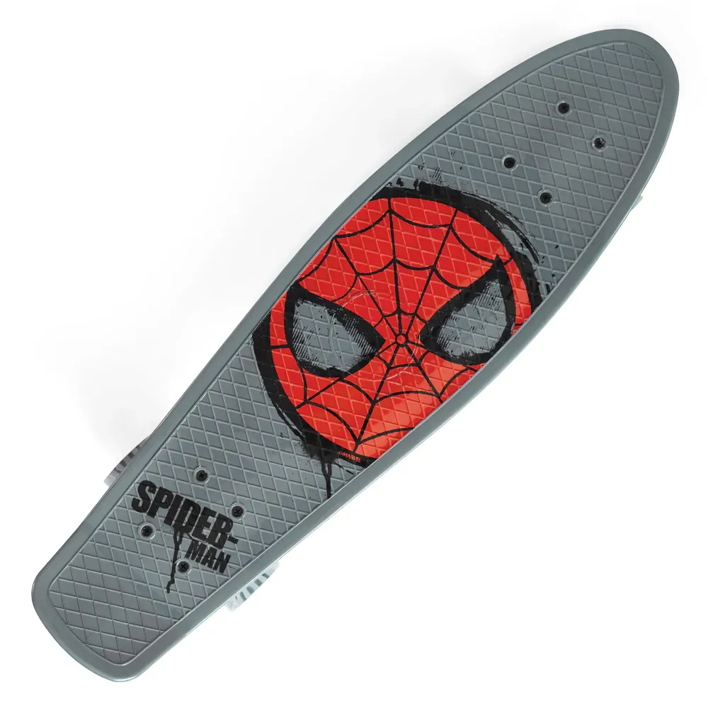 skateboard spiderman - sivi - slika 1