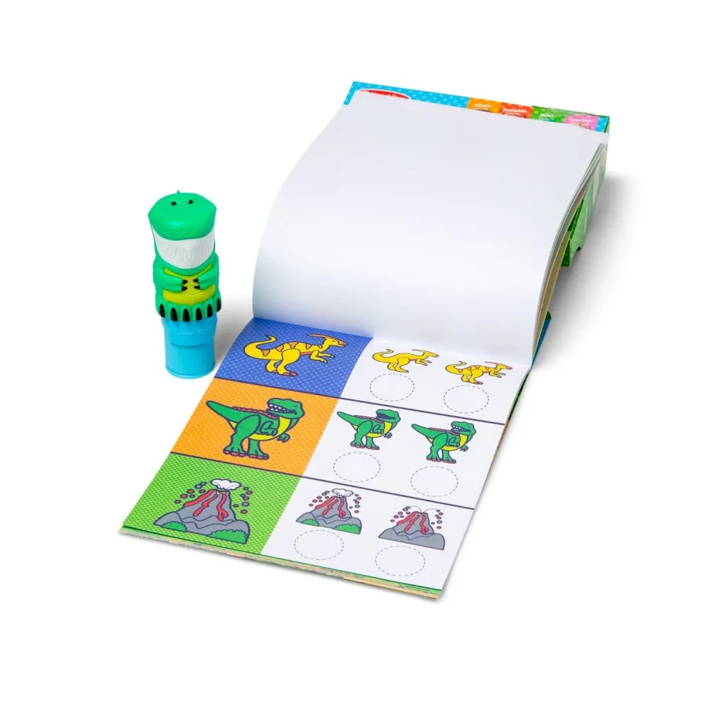 naljepnica wow, podloga za aktivnosti i pečat, dinosaur - slika 3