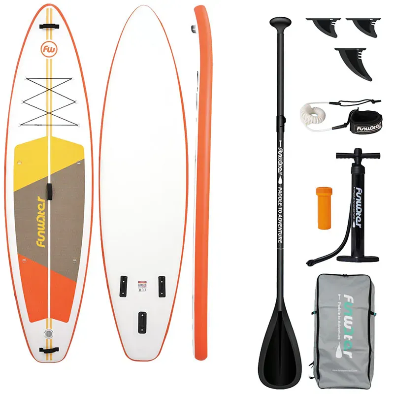 funwater sup daska supfw69b 3,35 m (narančasto-bijela) - slika 2
