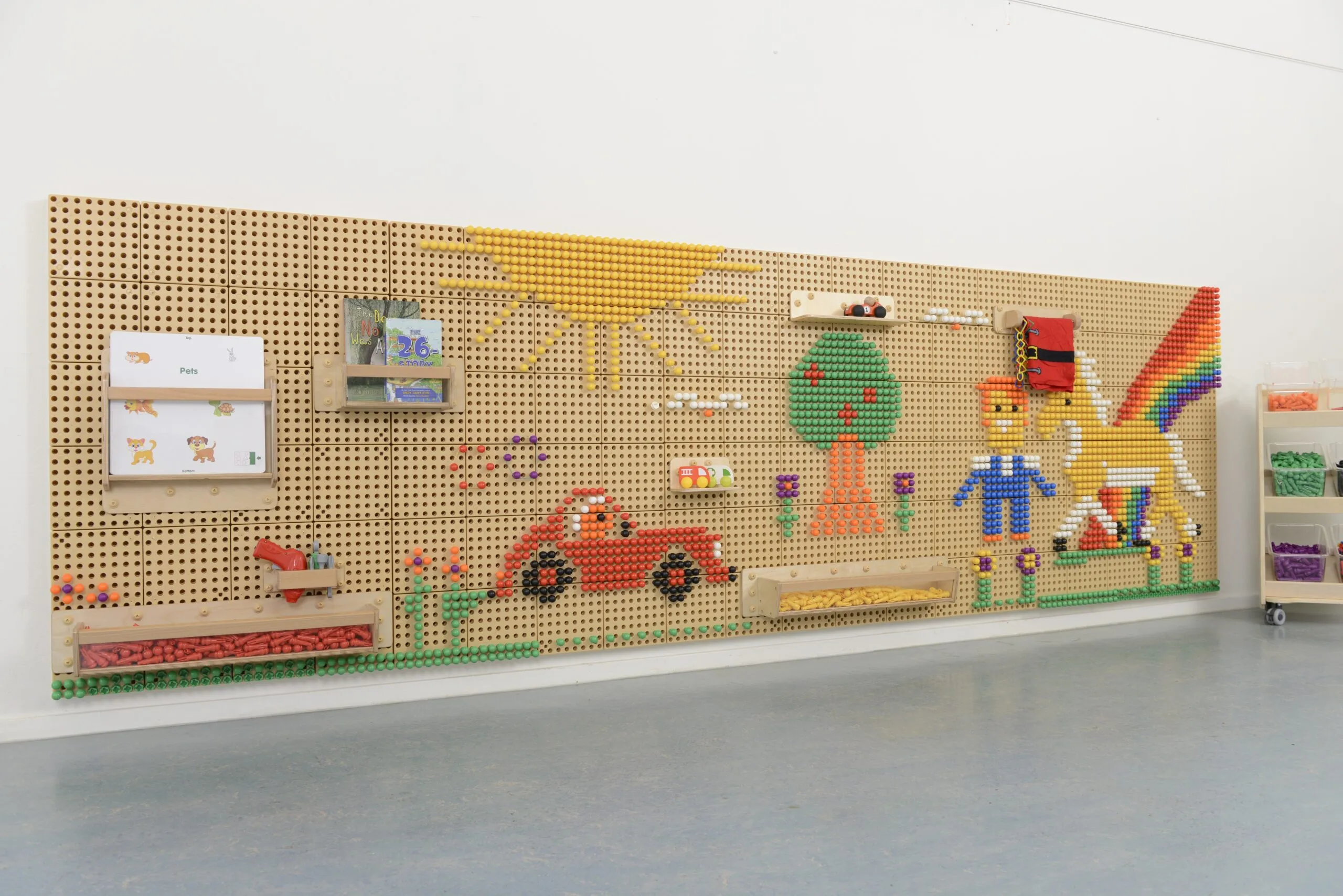 masterkidz obrazovna zidna ploča 80 x 120 cm - slika 3