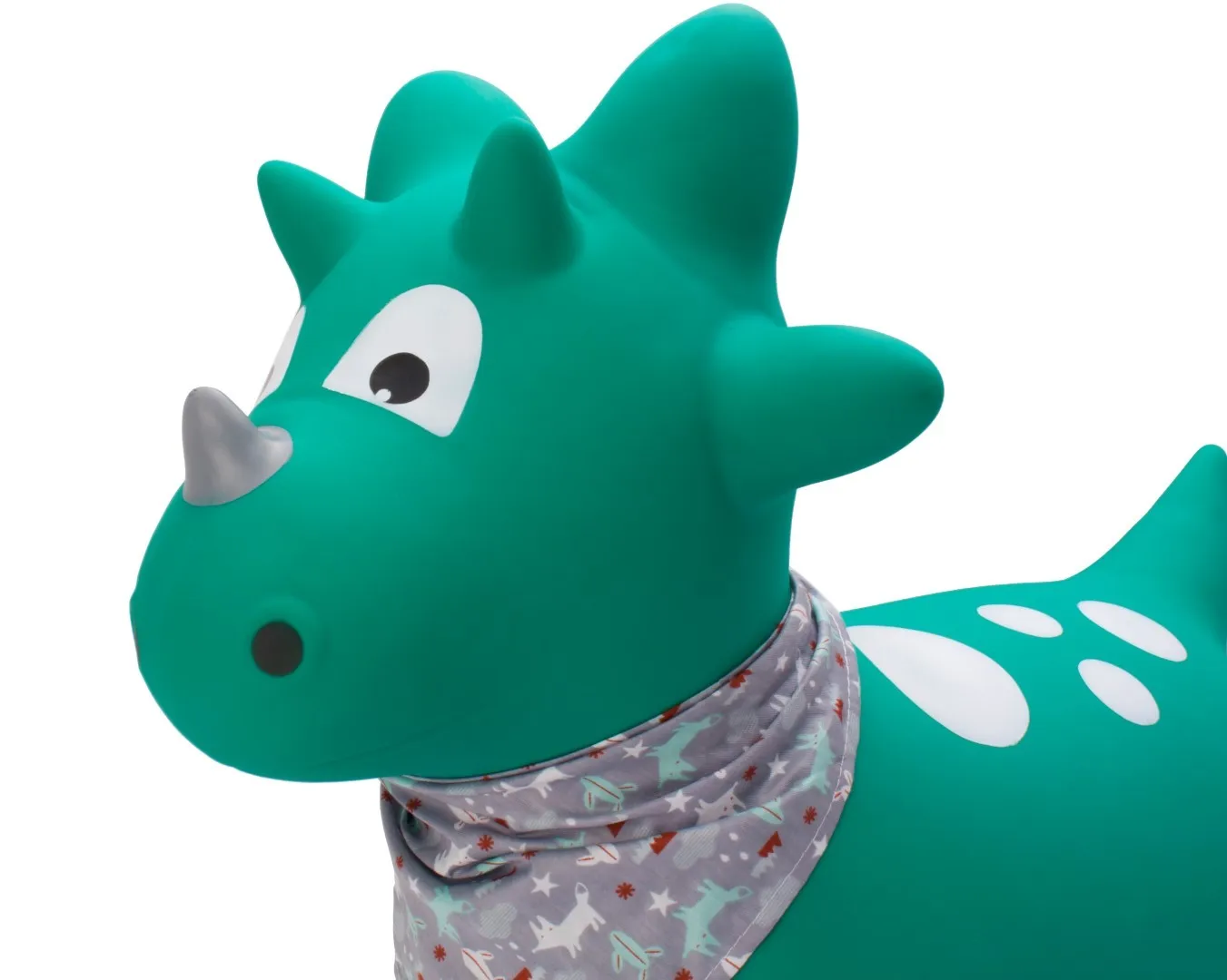 gumeni zeleni dinosaur za skakanje 59cm - slika 7