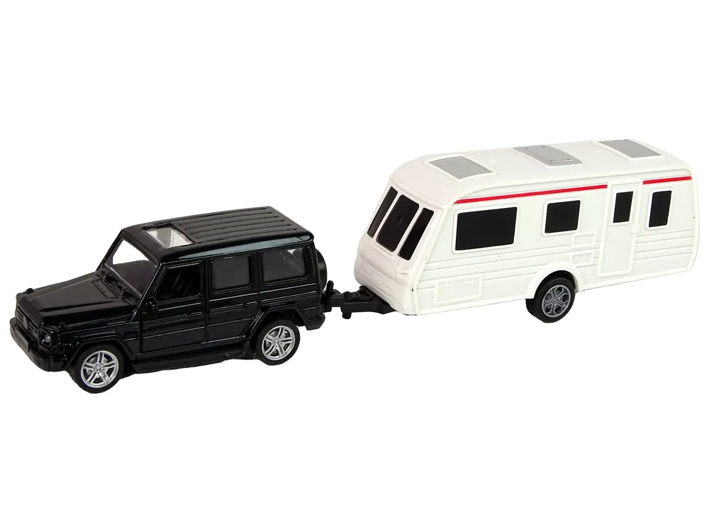 set jeep s kamperom crno-bijeli - slika 3