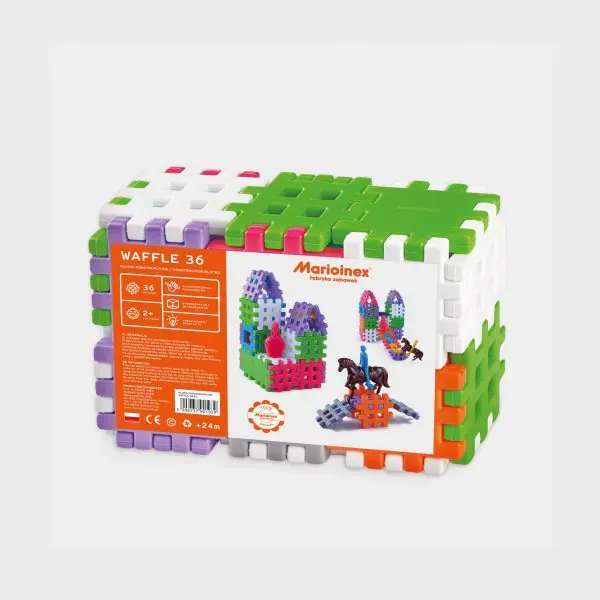 marioinex set waffle kockica 36kom. - slika 2