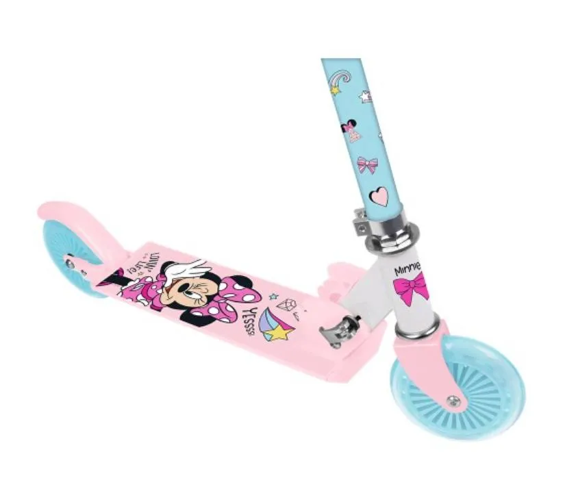 romobil minnie mouse s dva kotača rozo plavi - slika 4