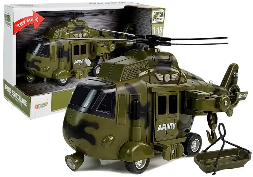 Vojni spasilački helikopter s efektima - Pribislavec