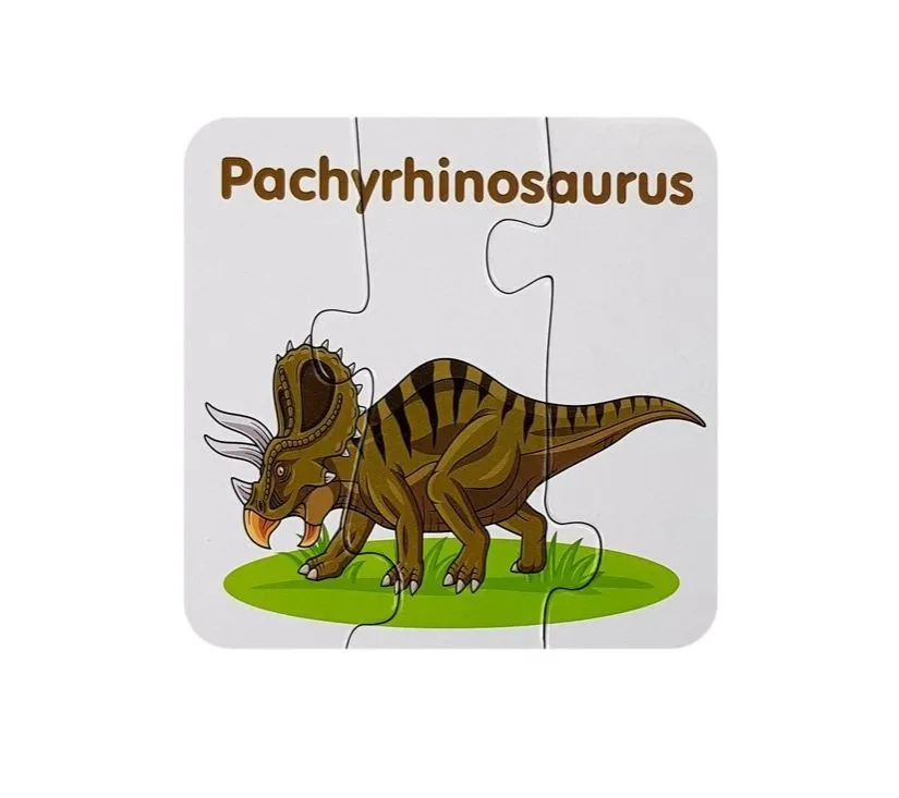 edukativne puzzle - dinosauri na engleskom - slika 4