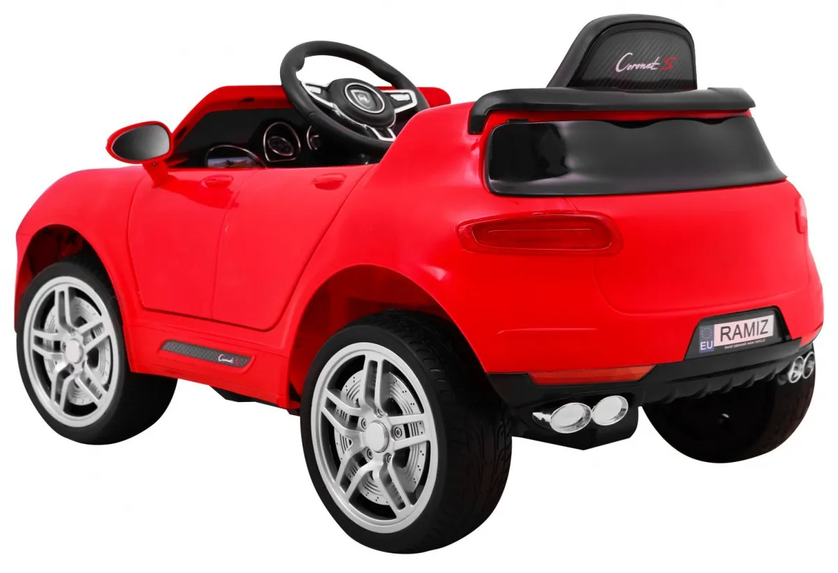 turbo-s, auto na akumulator, crveni - slika 6