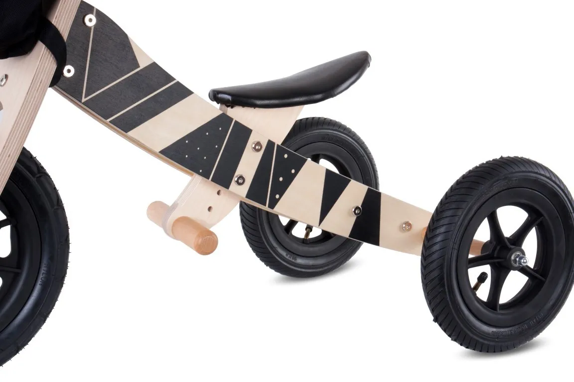 dječji tricikl 2u1 twist plus samoa black edition - slika 5