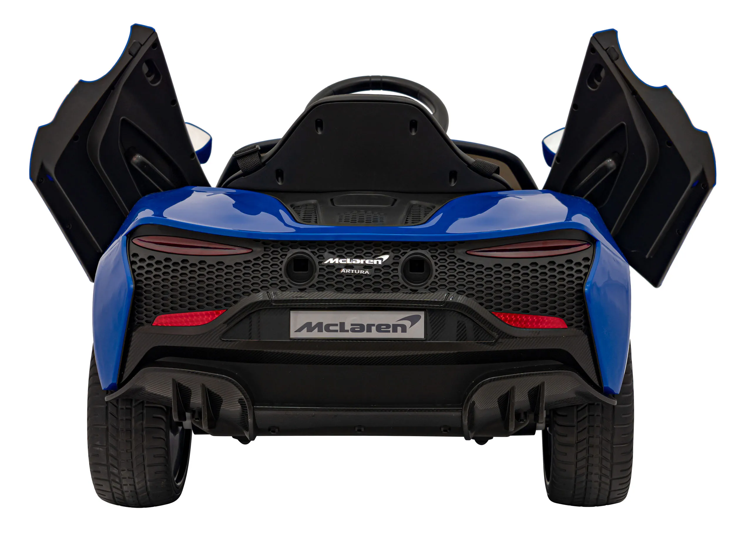 mclaren artura, auto na akumulator, plavi - slika 6
