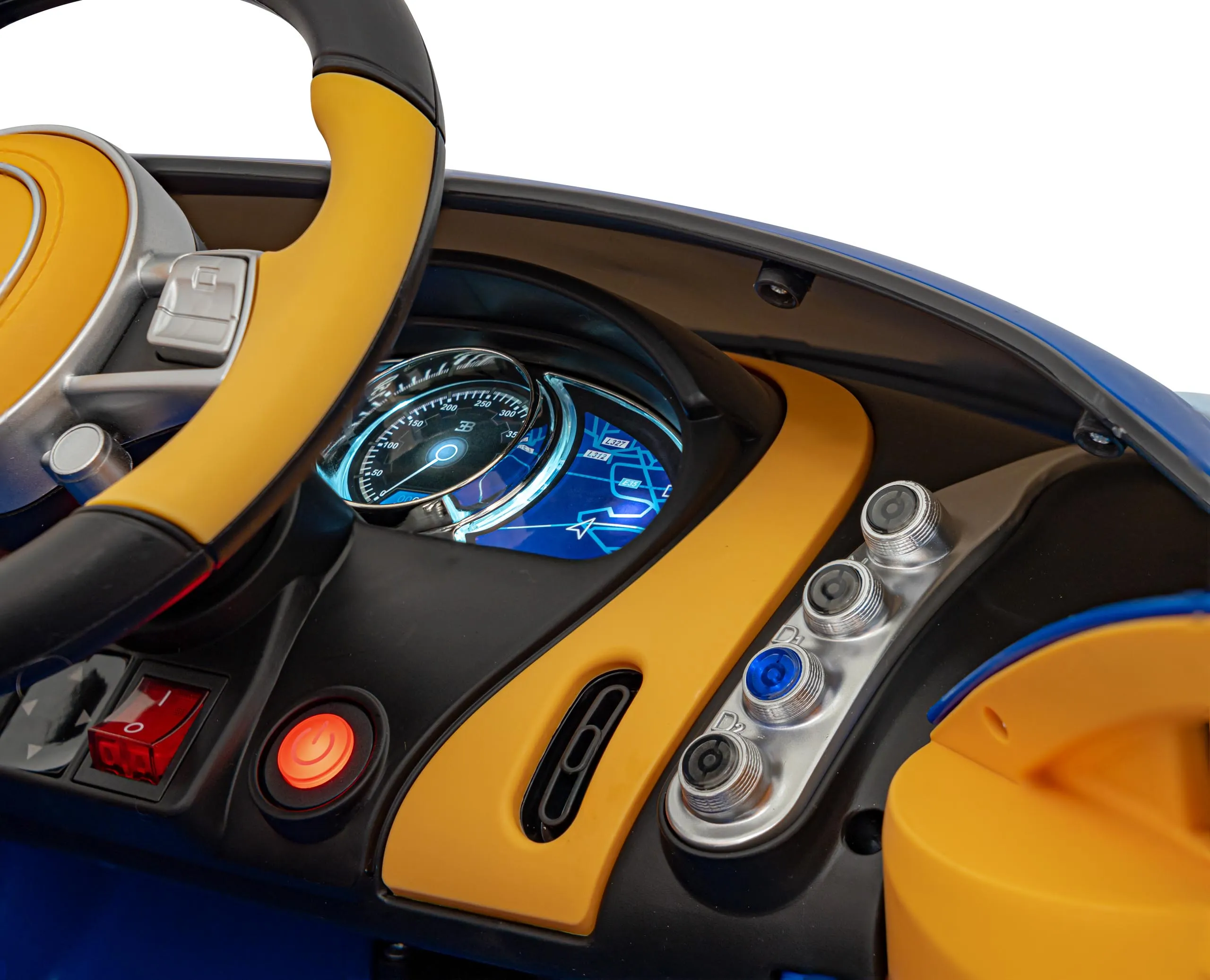 bugatti na akumulator, plavi - slika 9