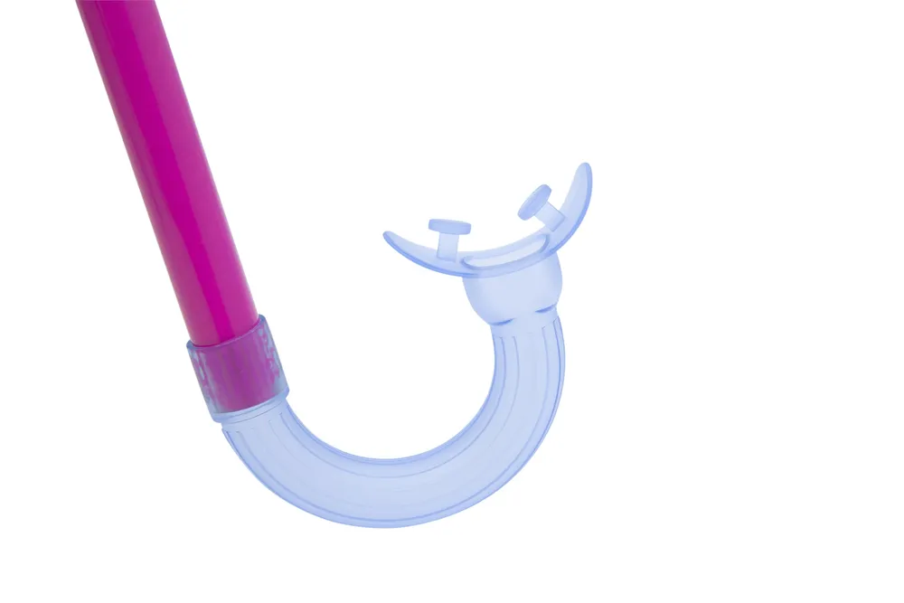 bestway ronilački set maska, disalica, peraje pink - slika 7