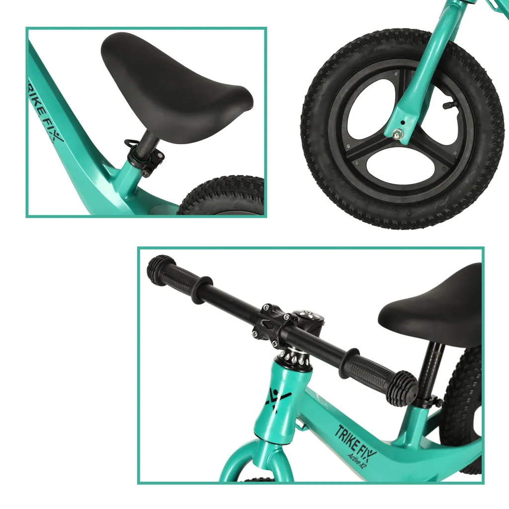 trike dječji bicikl fix active x2 cross-country zeleni - slika 6