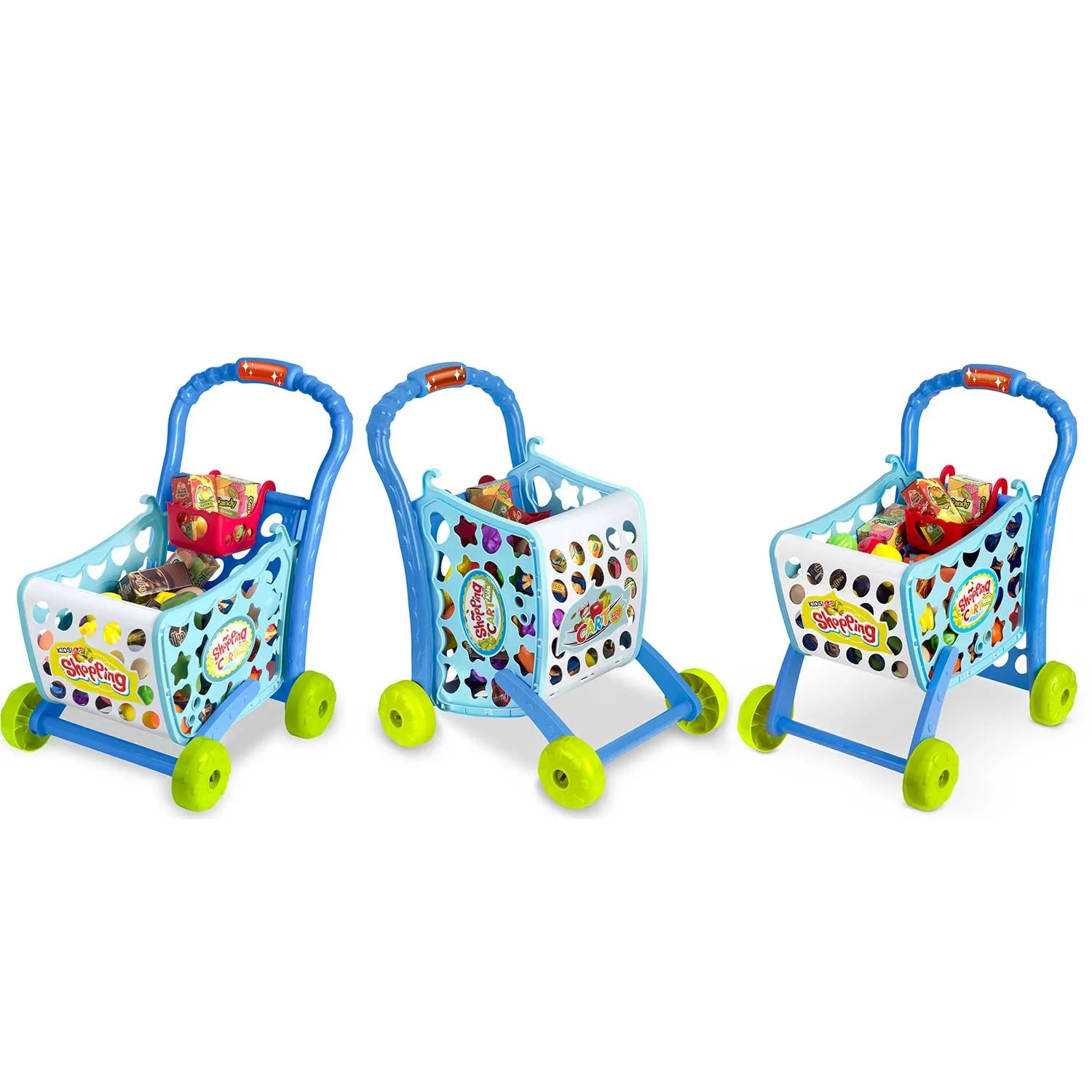 ricokids 773400 plava kolica za kupovinu - slika 4