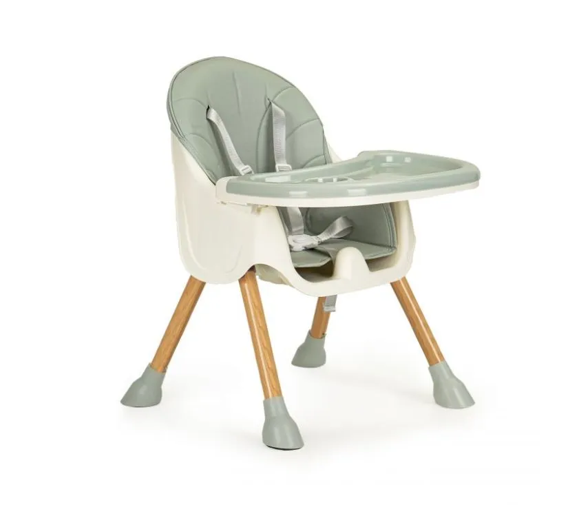 ecotoys hc-823 2u1 stolica hranilica zelena - slika 3