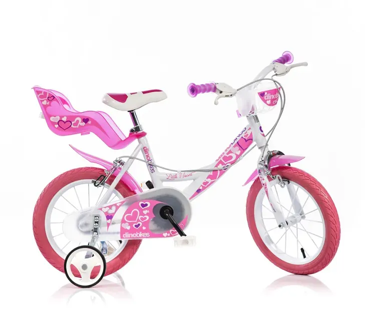 Dino Bikes Dječji bicikl Little Heart 16" - rozi - Pribislavec