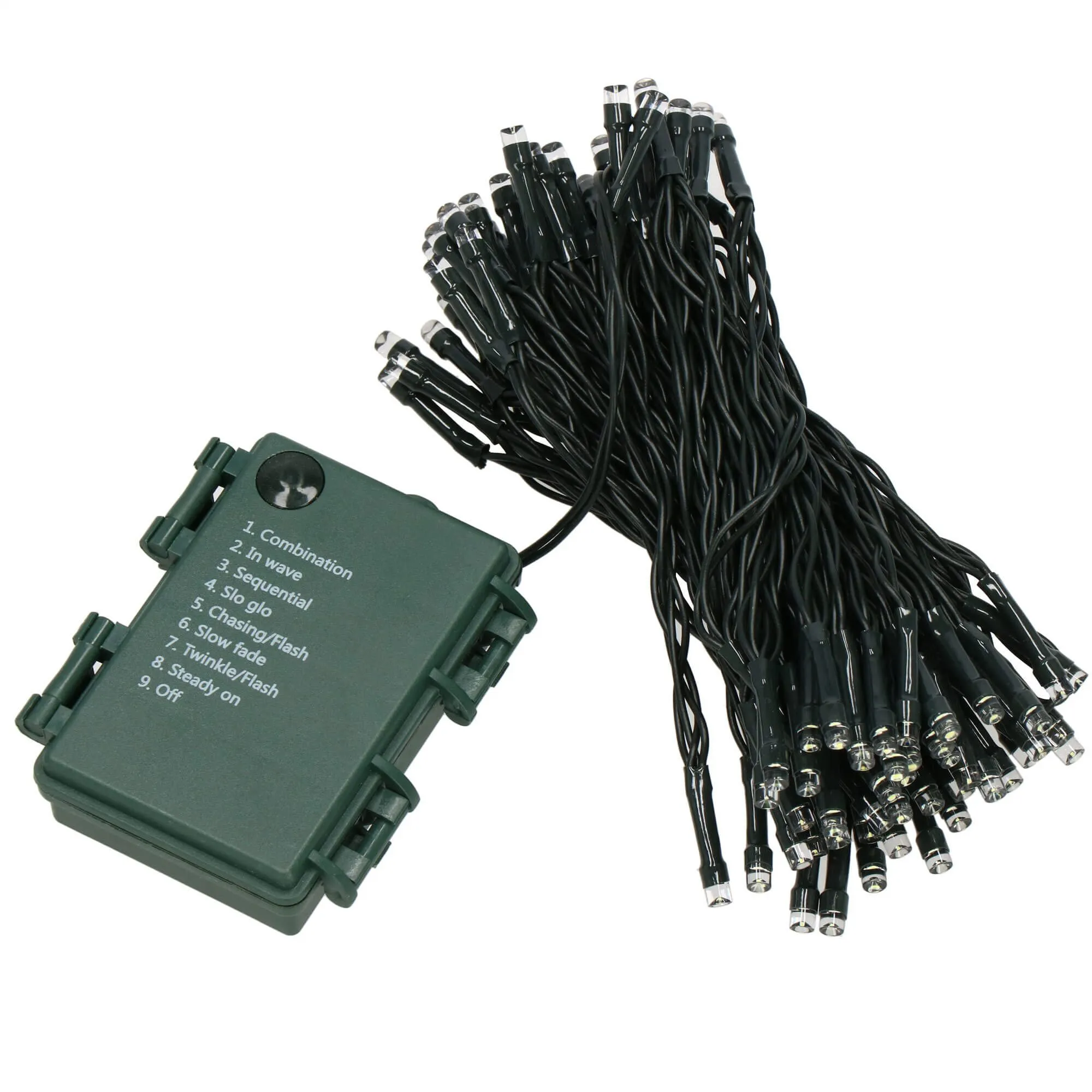 led lampice na baterije, 50 led dioda - slika 6