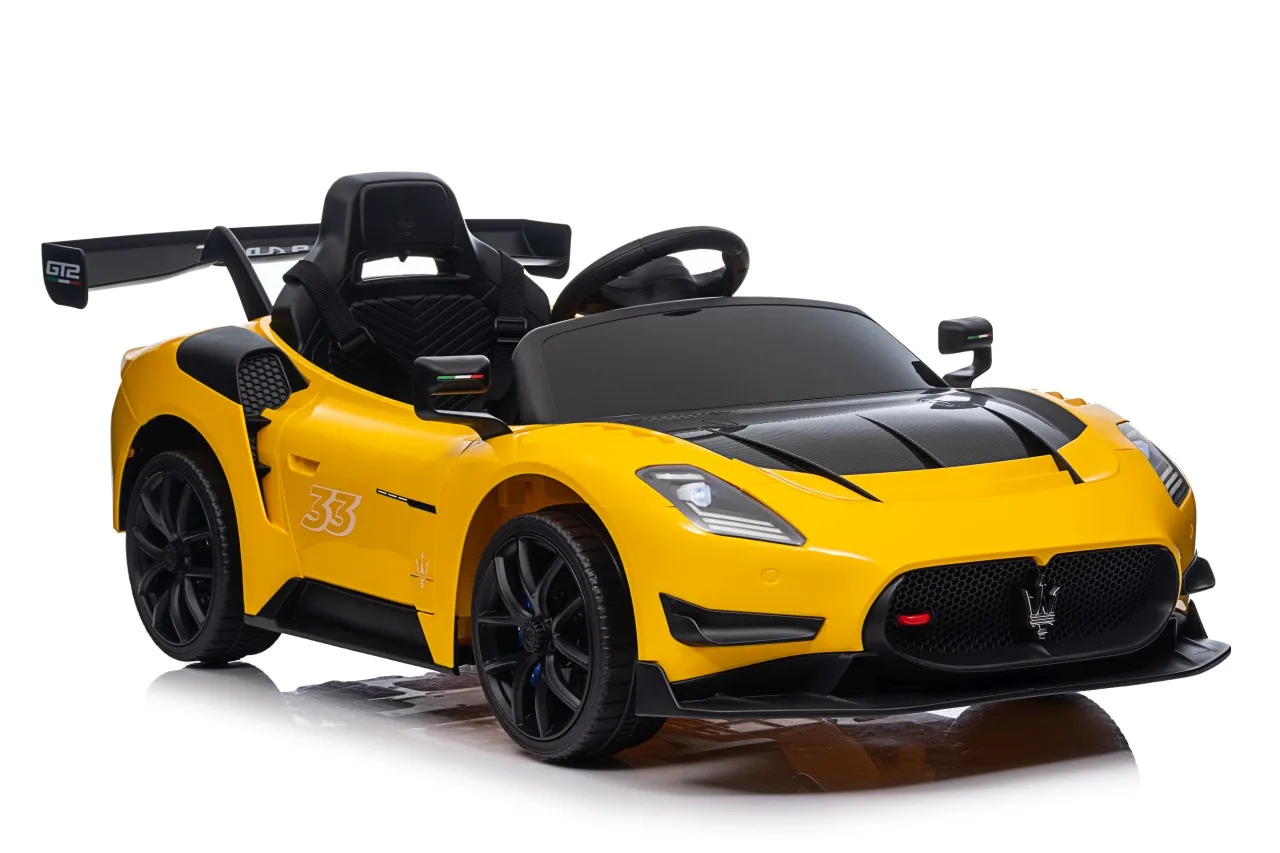 maserati mc20 gt2, auto na akumulator, žuti - slika 7