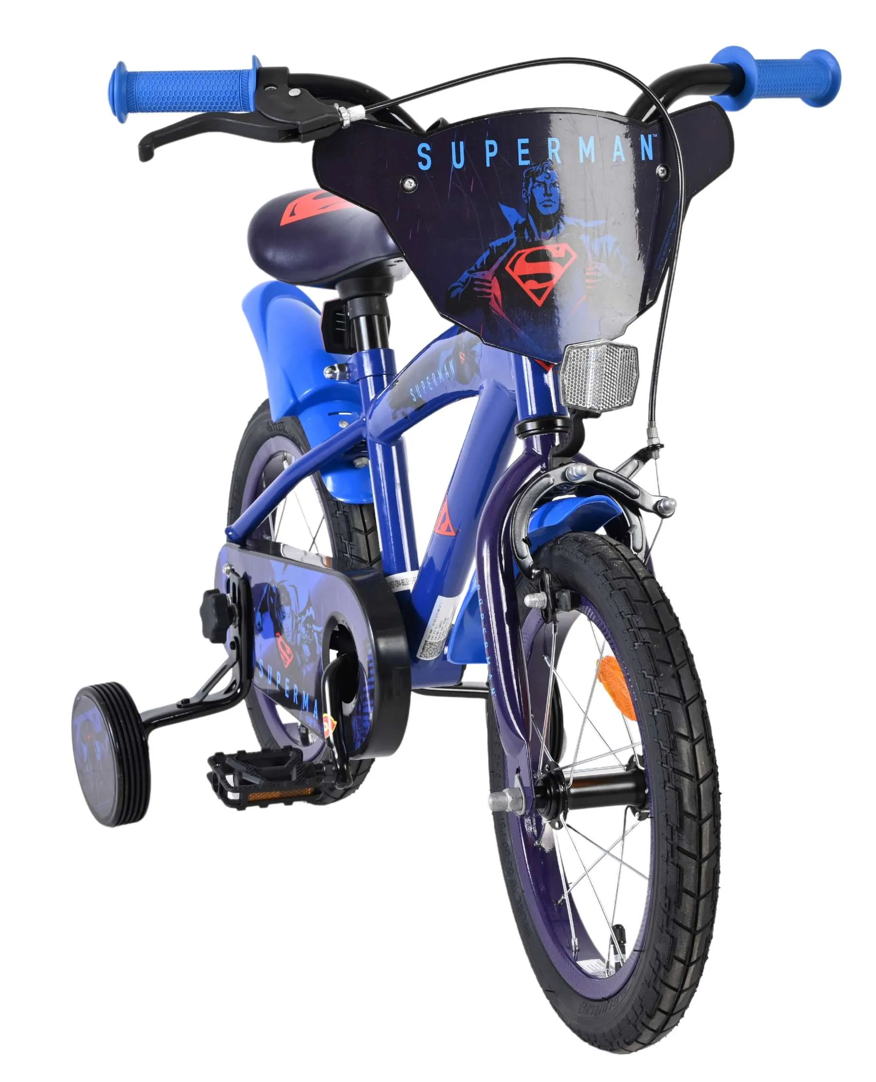 volare dječji bicikl superman 14″ plave boje - slika 6