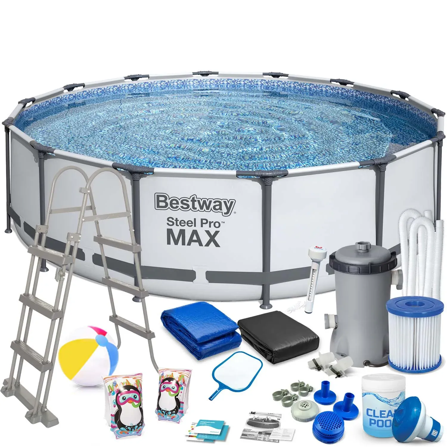 bestway okvirni vrtni bazen 427 x 107 cm - slika 2