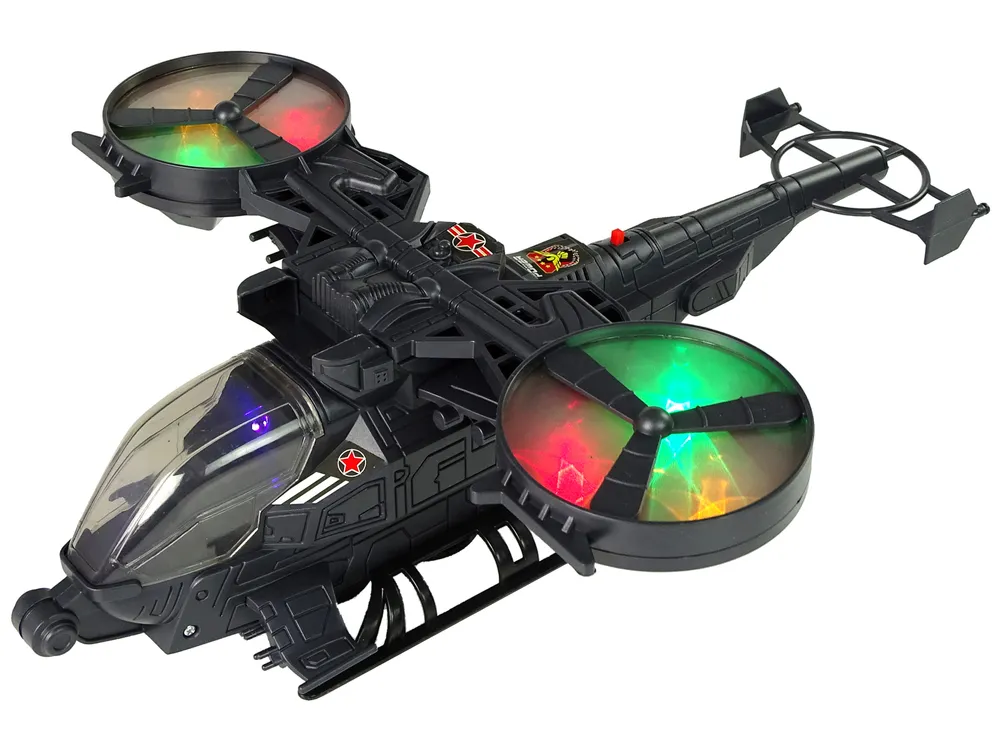 vojni helikopter sa svjetlosnim zvukovima - slika 3