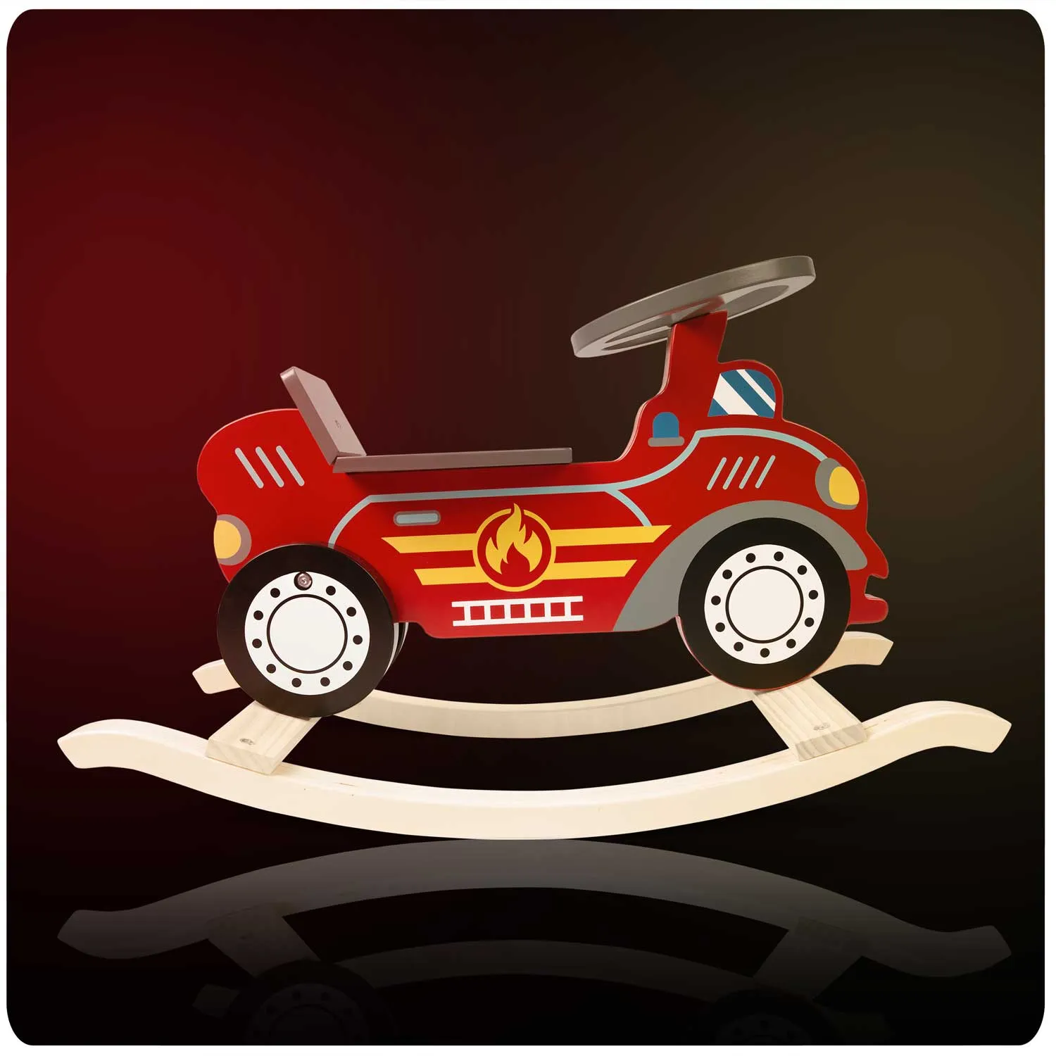 ricokids automobil za ljuljanje vatrogasci - slika 9