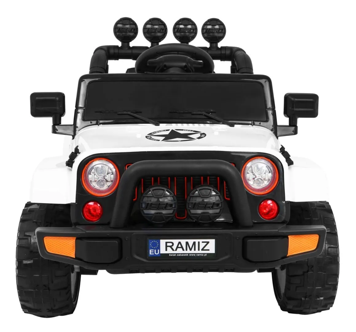 terenski buggy na akumulator - bijeli - slika 4