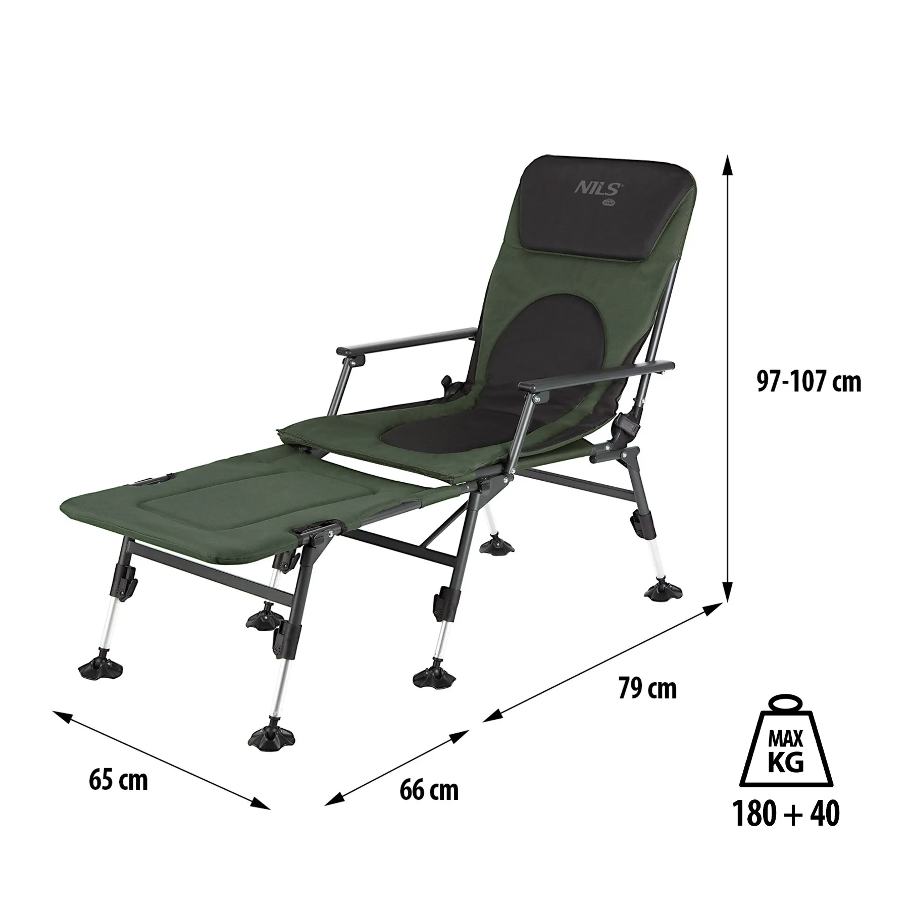 set ribarska stolica nils camp - slika 7