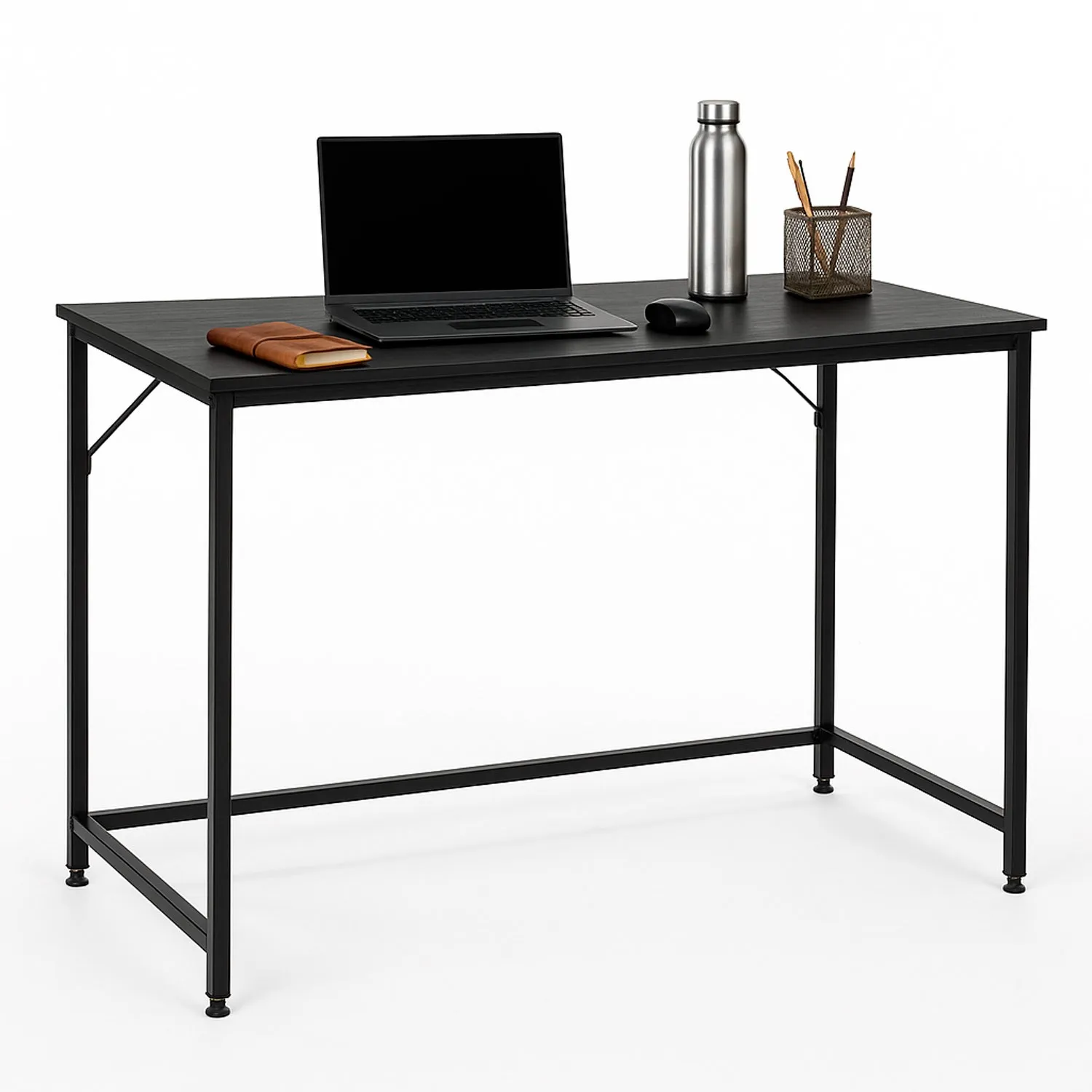 radni stol 100 x 50 x 76 cm, crni - slika 6
