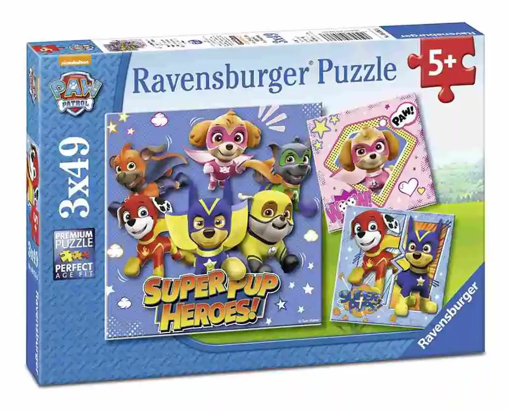 ravensburger puzzle paw patrol 3x49kom - slika 2