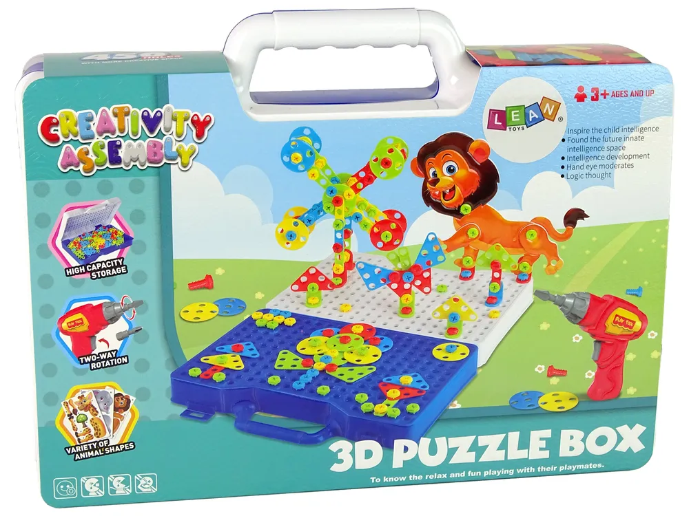 3d kockice za sastavljanje dinosaura - slika 4