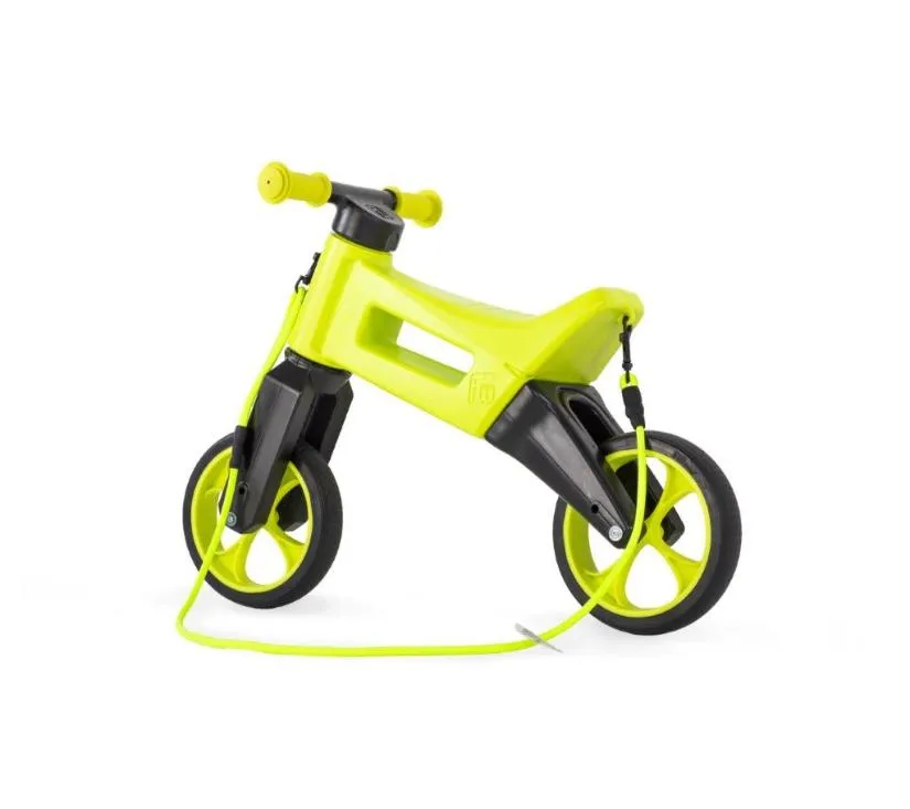 funny wheels tricikl super sport 2u1 neon zelena - slika 3
