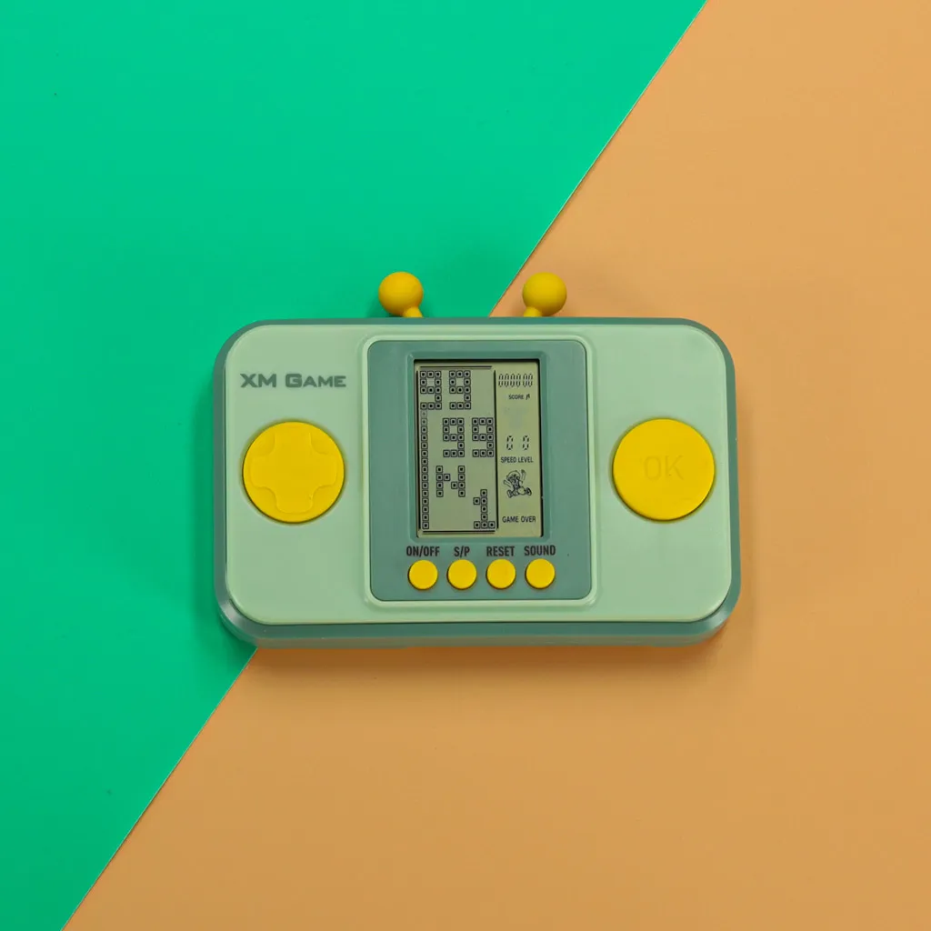 elektronička igračka tetris zvučna igra zelena - slika 7