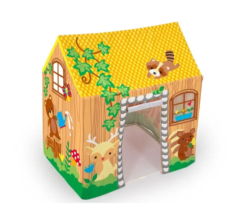 bestway yellow cottage dječji šator za djecu - slika 3