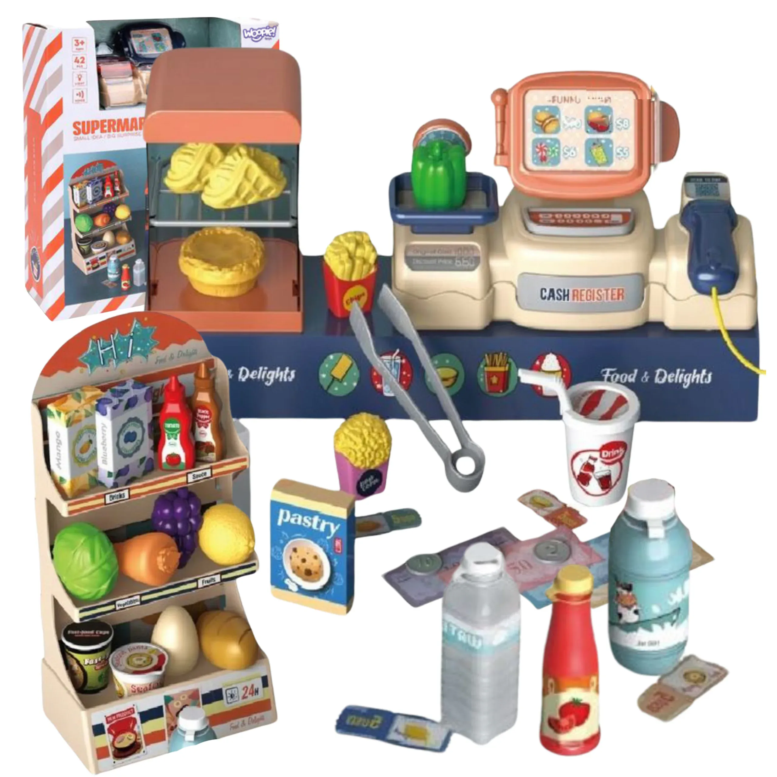 woopie supermarket s vagom 42 el. - slika 2