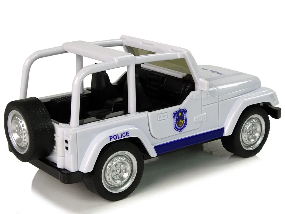 terensko policijsko vozilo bijelo - slika 6