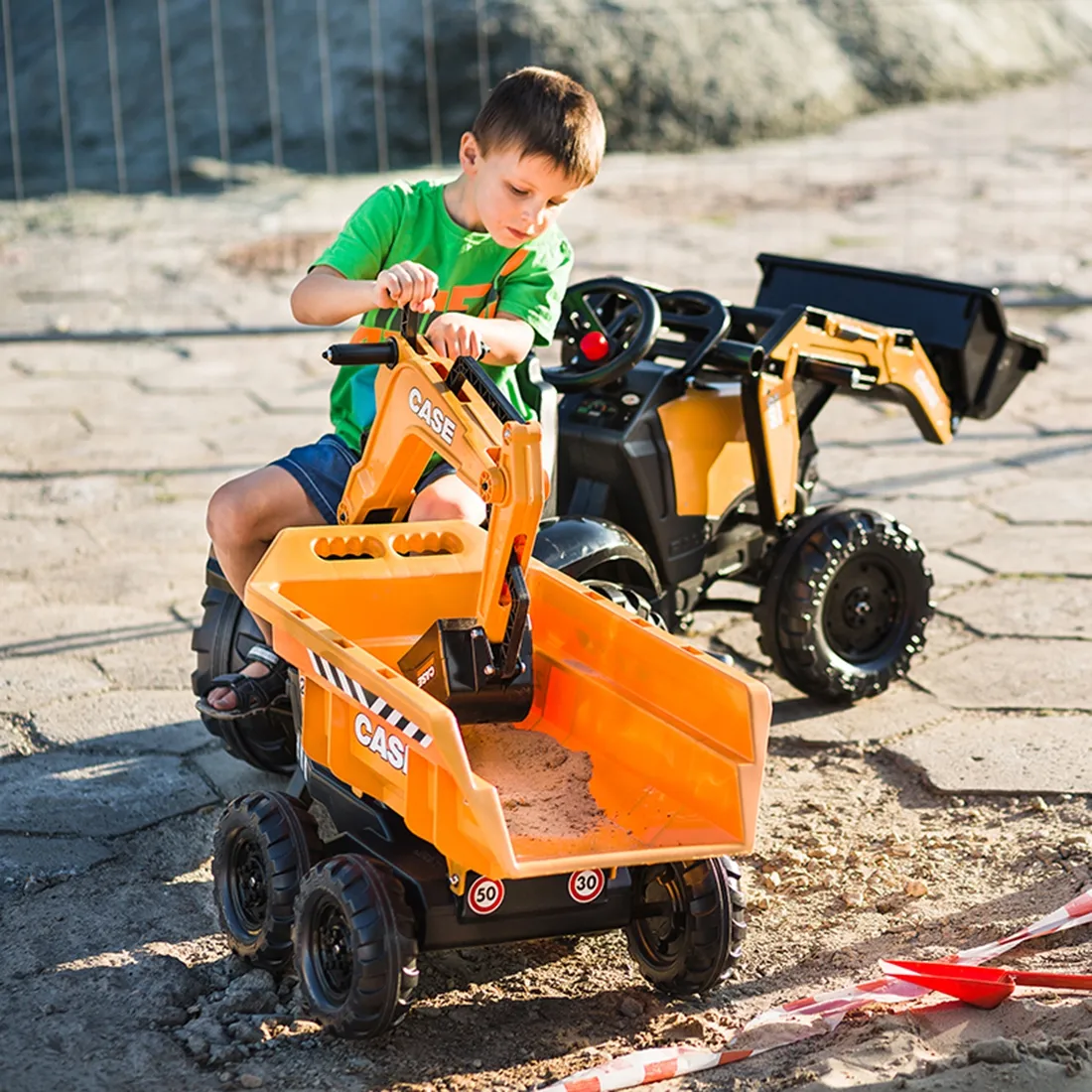 falk bager claas na pedale s prikolicom 3+ - slika 4