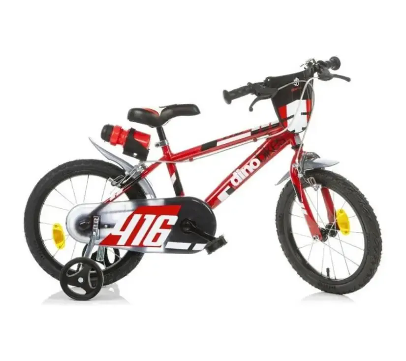 dino bikes dječji bicikl 16" crveni - slika 2