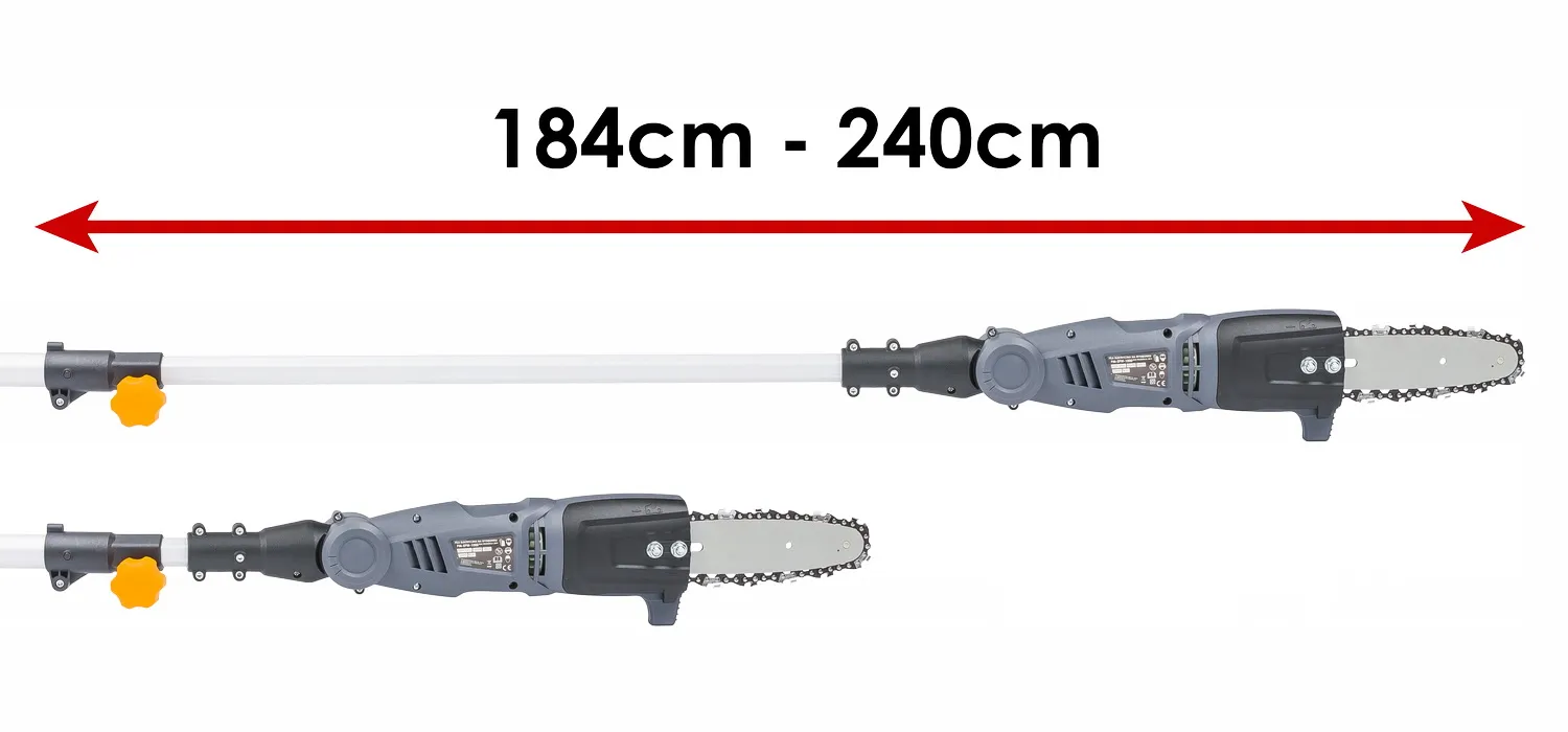električna lančana pila na teleskopu 240 cm – 1000 w pm-epw-1000 - slika 6