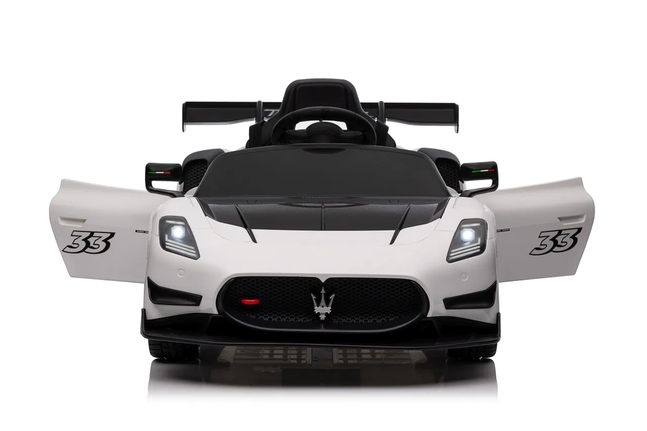 maserati mc20 gt2, auto na akumulator, bijeli - slika 8