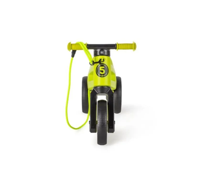 funny wheels tricikl super sport 2u1 neon zelena - slika 6