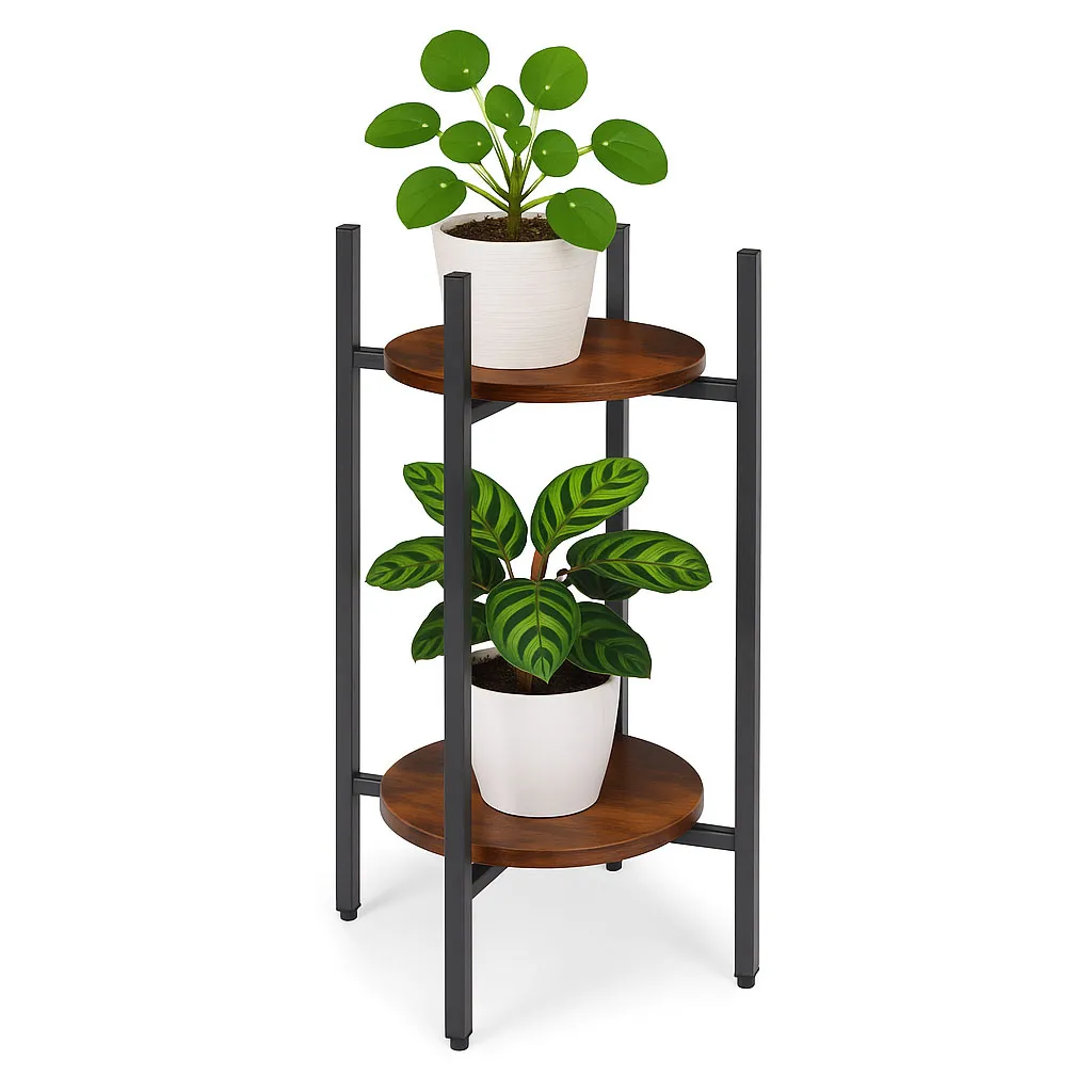 modernhome loft stalak za cvijeće za dekoraciju, s 2 razine - slika 8
