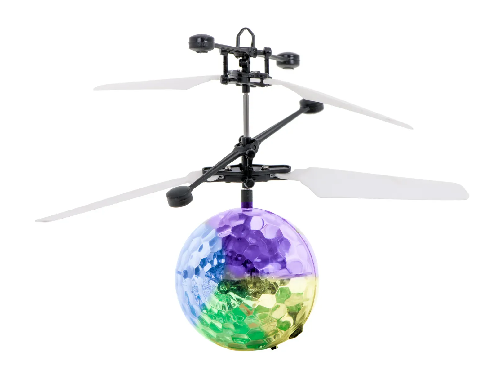 leteća led disco kugla sa senzorom pokreta - slika 1
