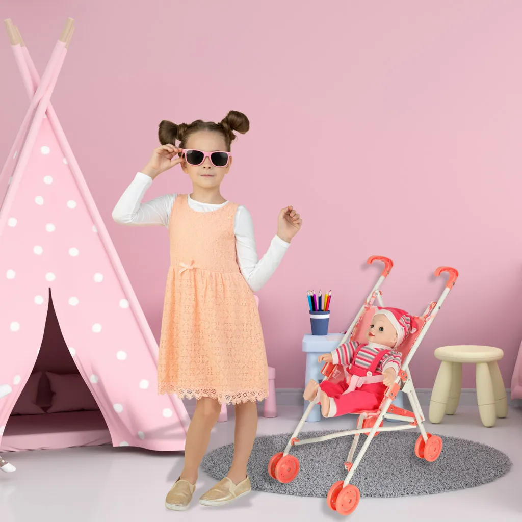 baby annabell sklopiva dječja kolica za lutke - slika 11