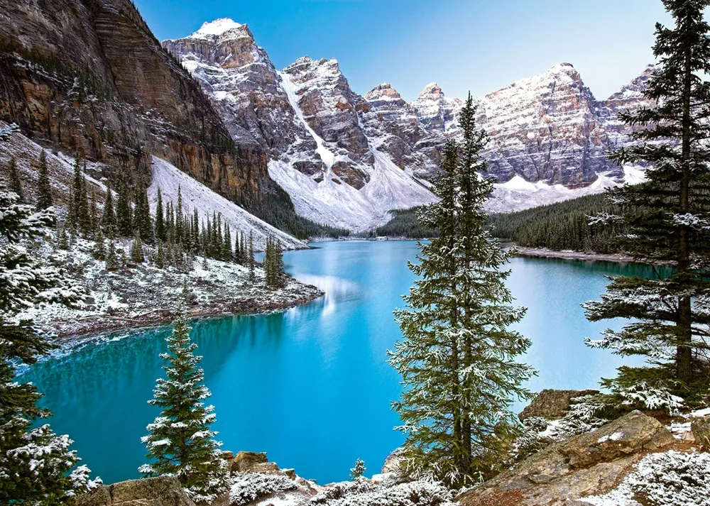 castorland puzzle jezero kanada 1000kom. - slika 3