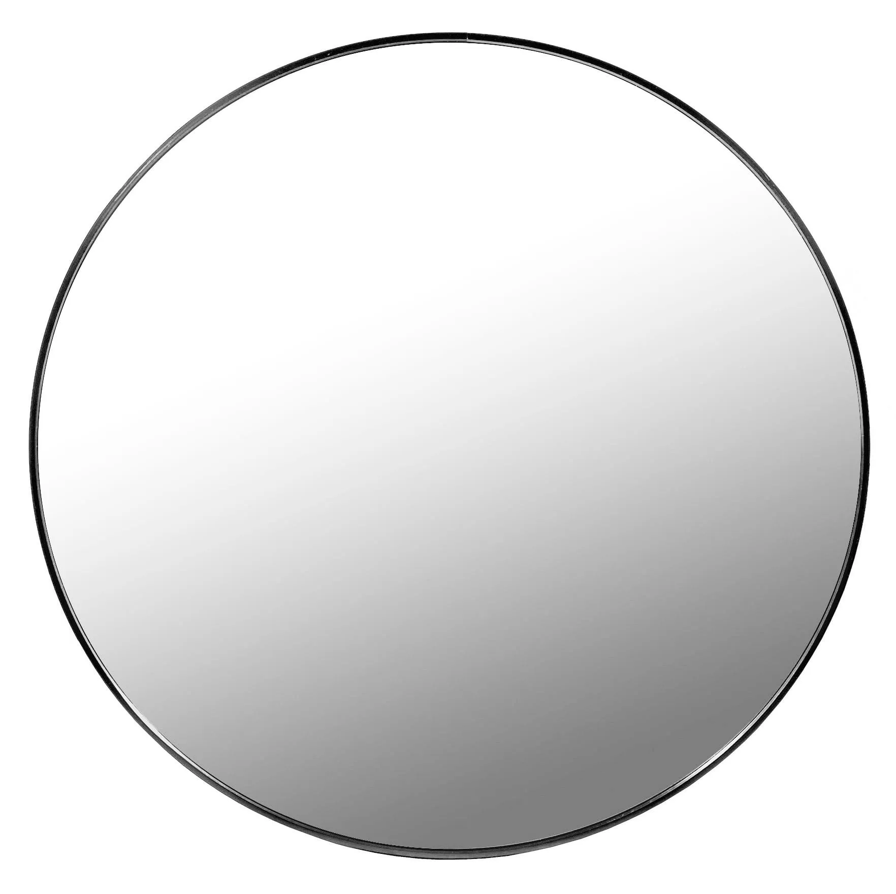 ogledalo crni okvir 50cm - slika 2